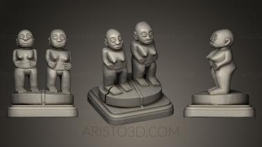 Miscellaneous figurines and statues (STKR_0412) 3D model for CNC machine